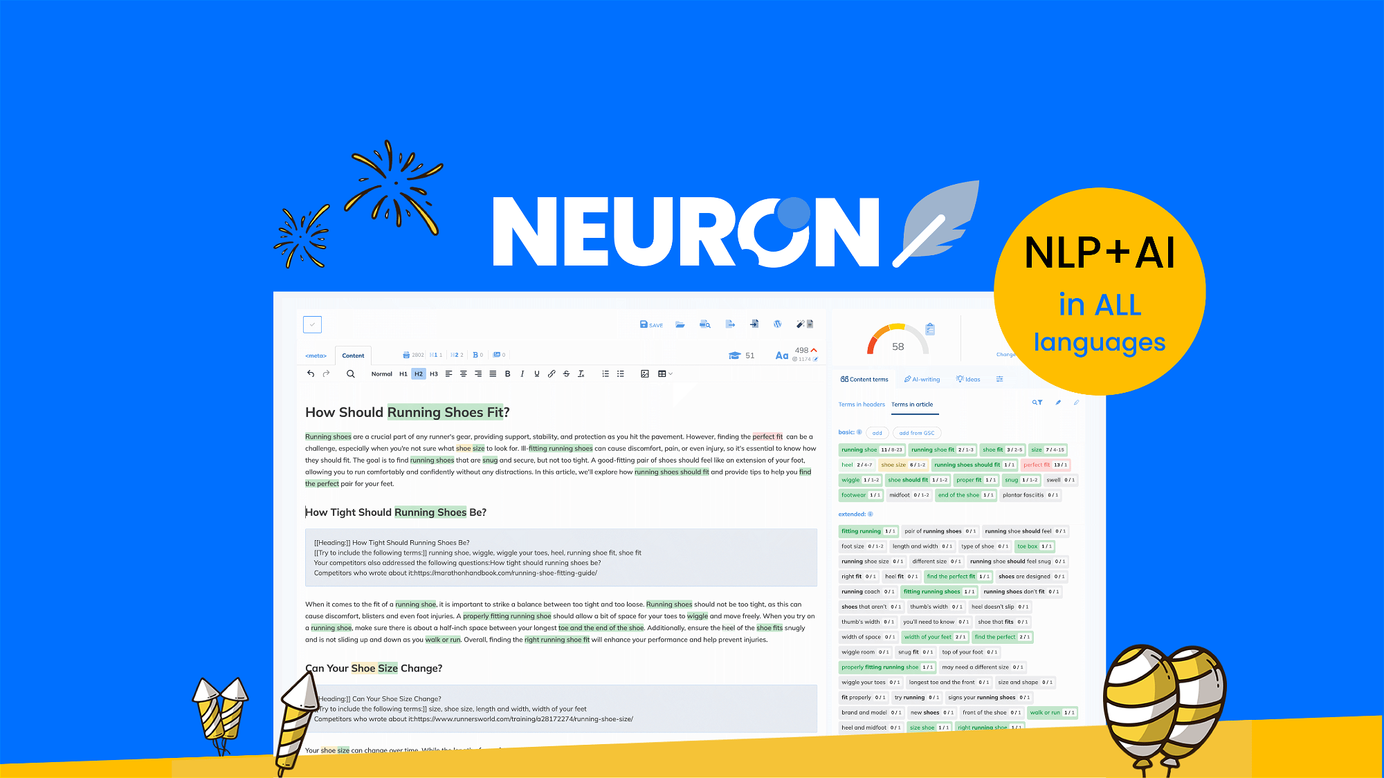 NeuronWriter – Write SEO-optimized content