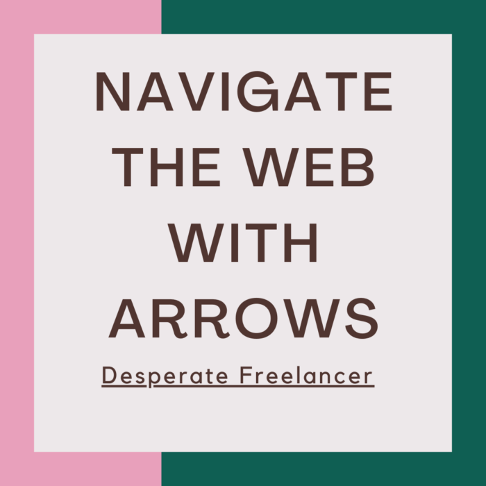 arrow html